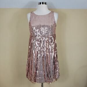 Brose Carla Sequin  Sleeveless A-line Dress Size 4